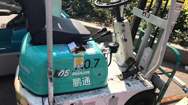 二手叉车进口报关